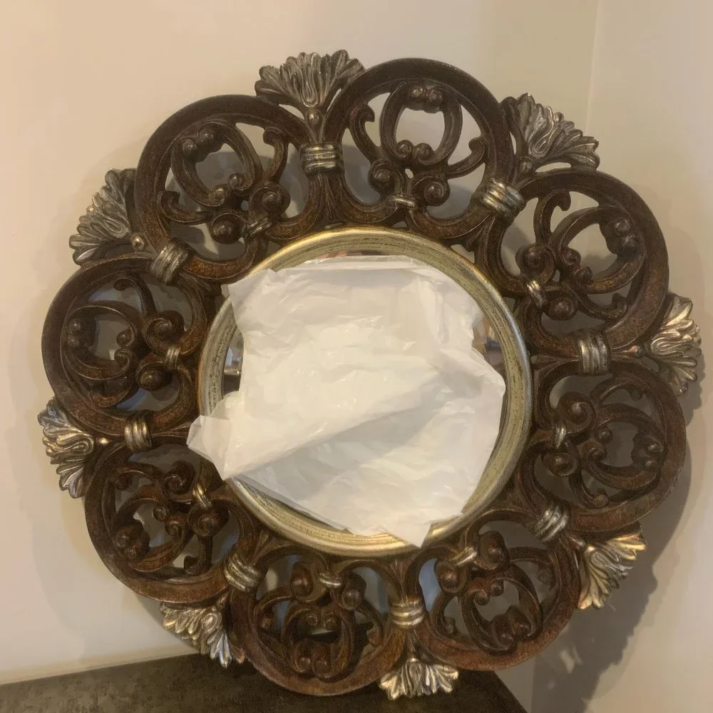Antique Hanging Wall Mirror